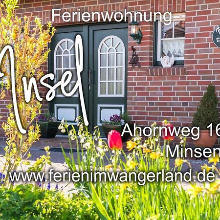 Ferien Im Wangerland Ferienwohnung Insel Minsen Schillig Hund Pool Sauna Екстер'єр фото