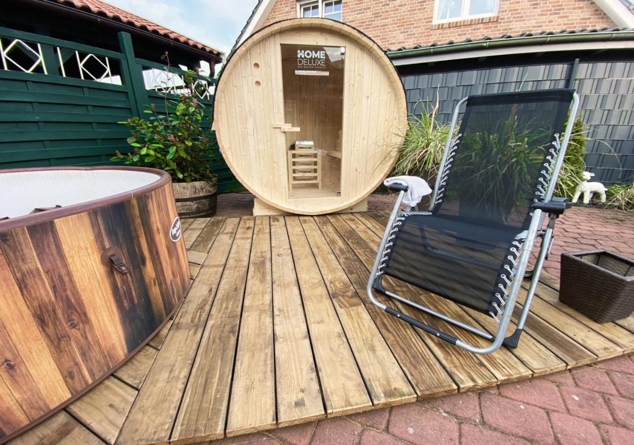 Ferien Im Wangerland Ferienwohnung Insel Minsen Schillig Hund Pool Sauna Екстер'єр фото